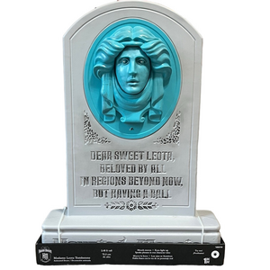 2022 Disney Haunted Mansion Madame Leota Talking Lighted Tombstone Gemmy